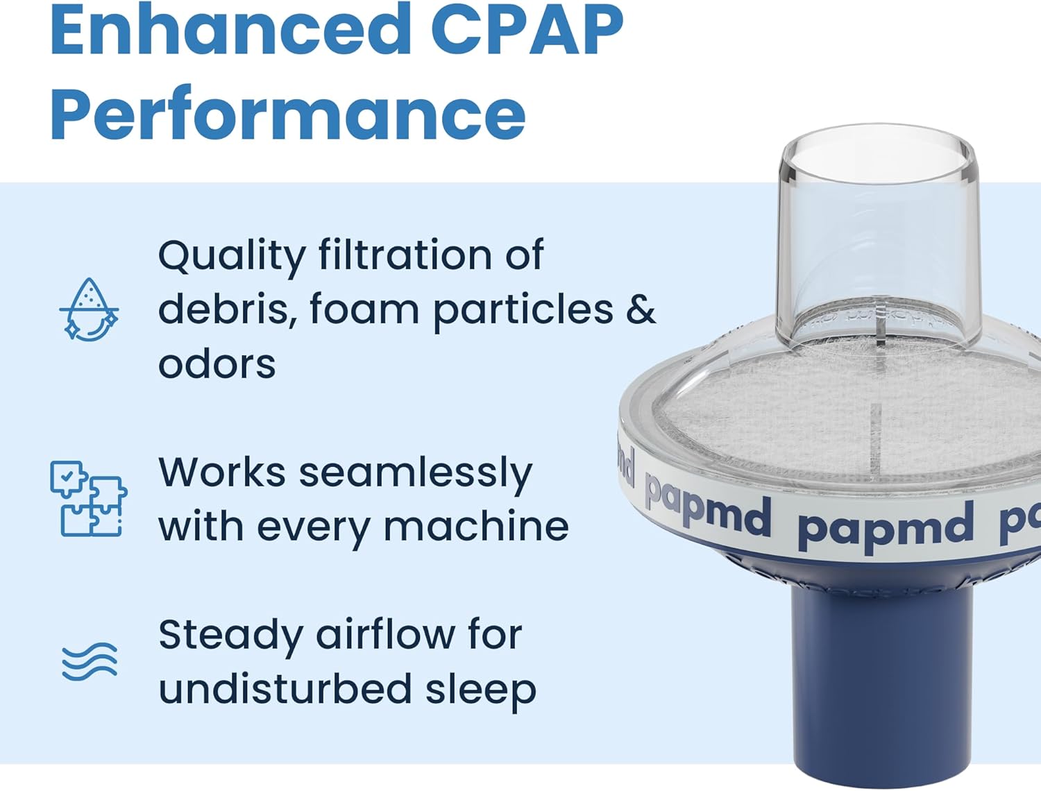 CPAP Bacteria Filter