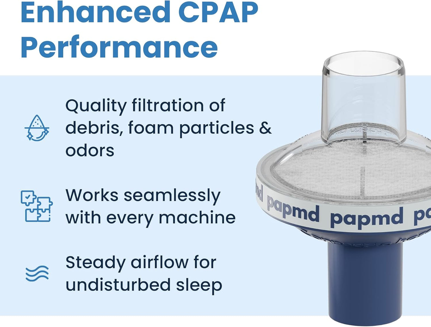 CPAP Bacteria Filter