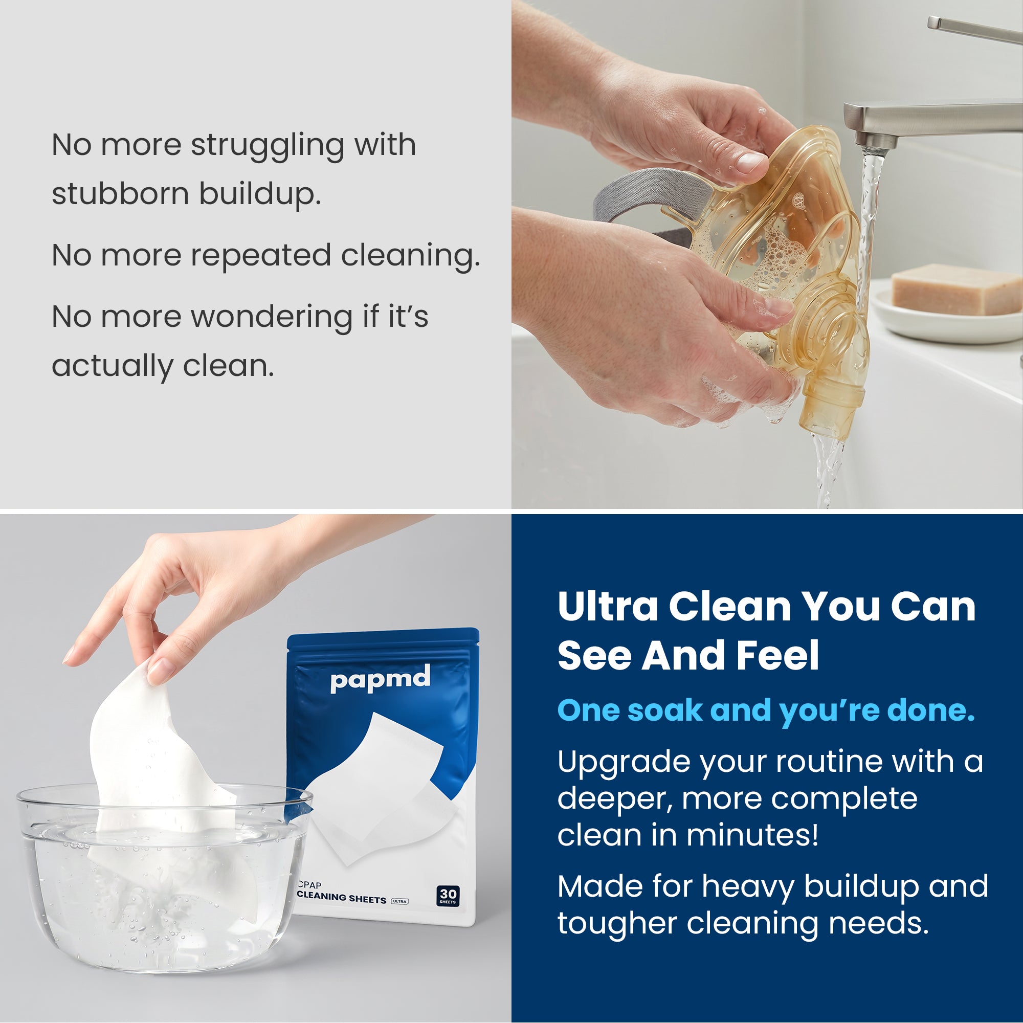 CPAP Cleaning Sheets