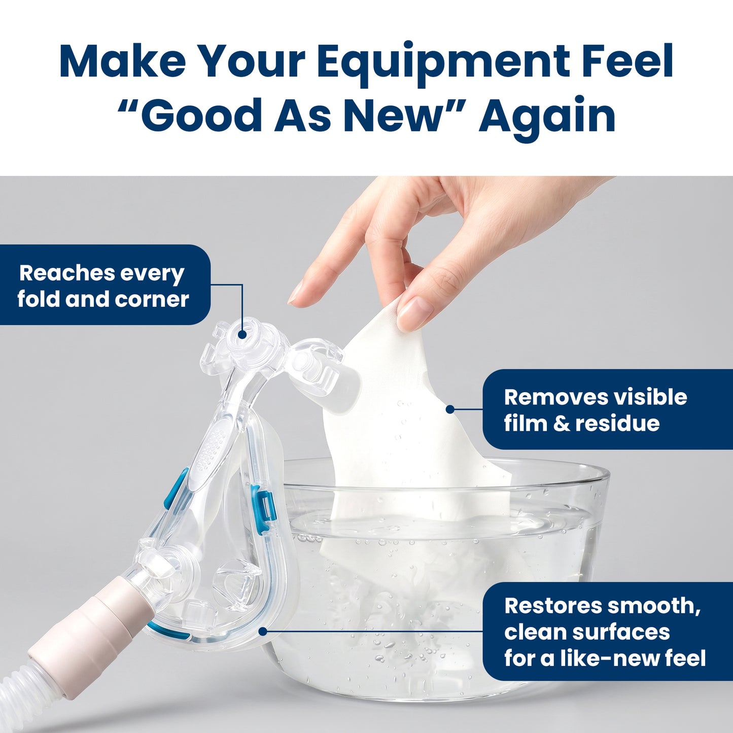 CPAP Cleaning Sheets