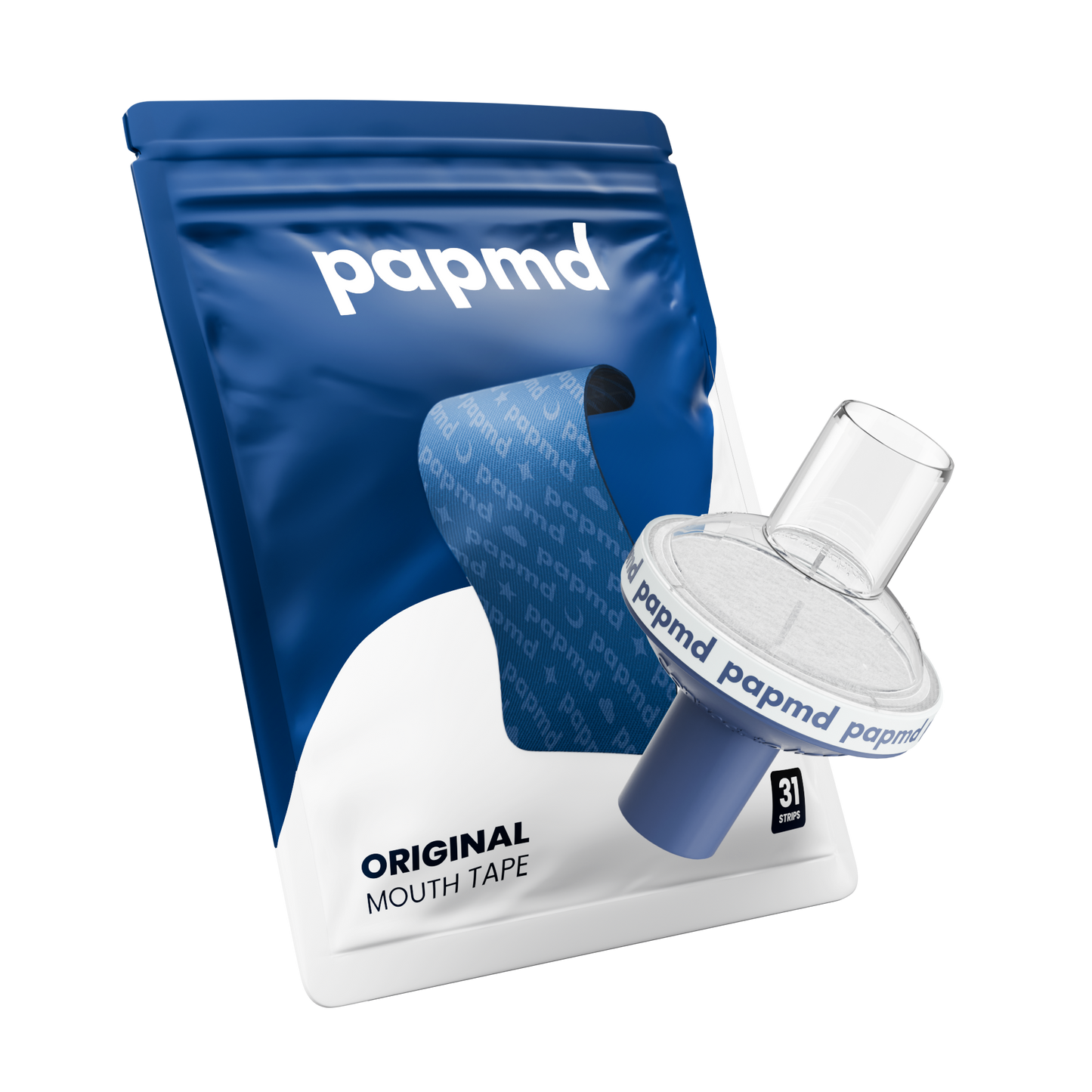 PAP MD Mouth Tape + CPAP Bacteria Filter Ultra