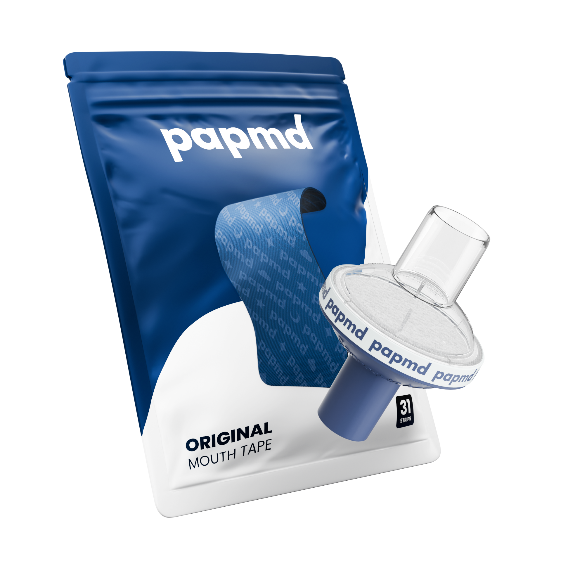 PAP MD Mouth Tape + CPAP Bacteria Filter Ultra
