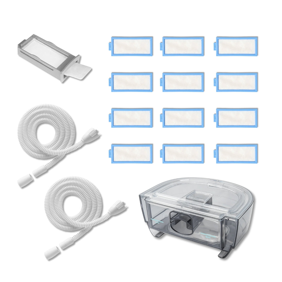 Philips DreamStation 2 Resupply Bundle — Tubes, Filters & Water Chamber (6‑ or 12‑Month)