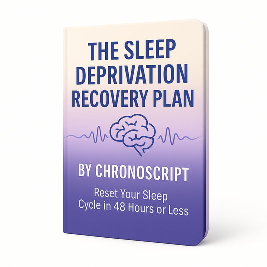 The Sleep Deprivation Recovery Plan