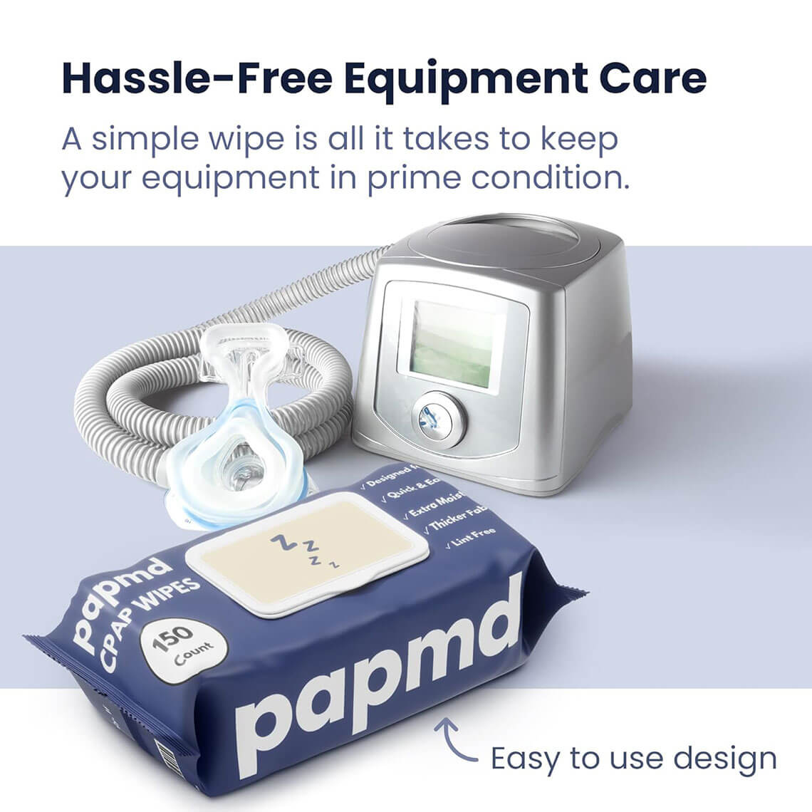 PAPMD CPAP Wipes